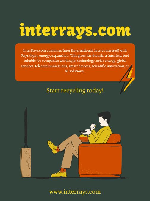 InterRays.com – Premium Global Tech & Energy Brand Domain - Image 3