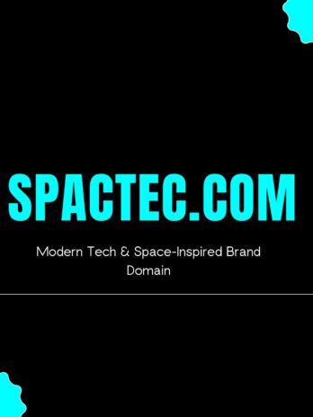 Spactec.com – Modern Tech & Space-Inspired Brand Domain