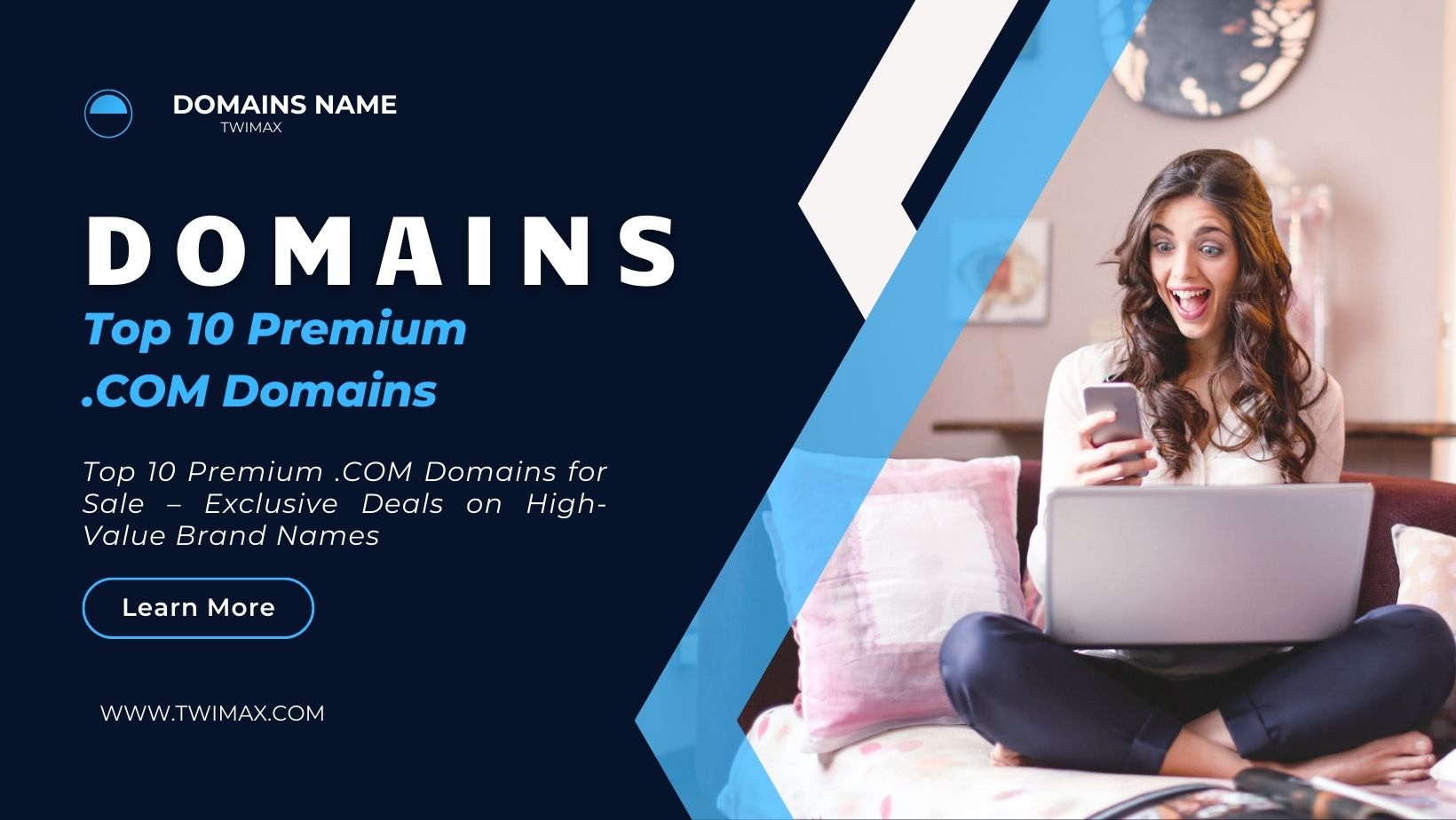 Read more about the article Top 10 Premium .COM Domains for Sale – Exclusive Deals on High-Value Brand Names