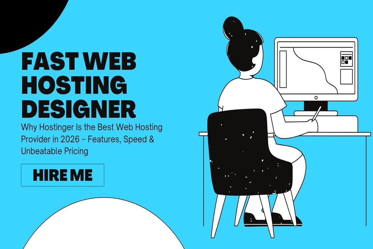 Read more about the article Why Hostinger Is the Best Web Hosting Provider in 2026 – Features, Speed & Unbeatable Pricing